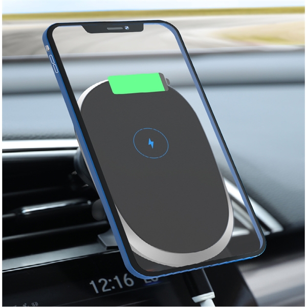 15W Car Wireless Charger Mobile Phone Navigation Bracket - 15W Car Wireless Charger Mobile Phone Navigation Bracket - Image 1 of 5