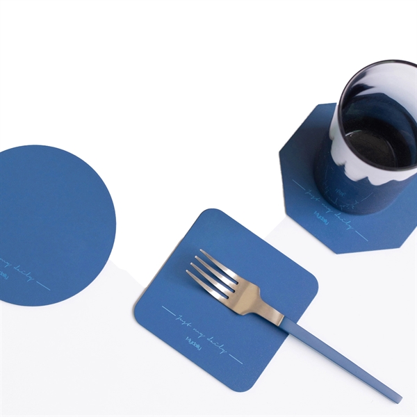 Klein Blue Coaster Rectangle Cup Wad MOQ 20PCS - Klein Blue Coaster Rectangle Cup Wad MOQ 20PCS - Image 1 of 5
