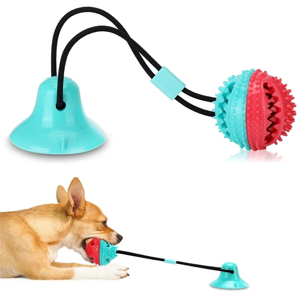 Dog Toys Silicon Suction Cup for Pet Dogs Tug Interactive Ball