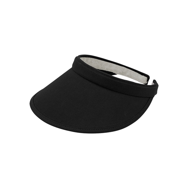 Cotton Twill Clip-on Visor - Cotton Twill Clip-on Visor - Image 1 of 11