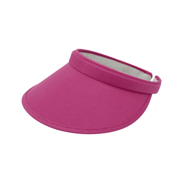 Cotton Twill Clip-on Visor - Cotton Twill Clip-on Visor - Image 2 of 11