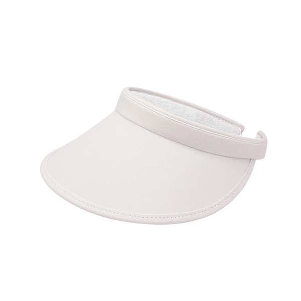Cotton Twill Clip-on Visor - Cotton Twill Clip-on Visor - Image 9 of 11