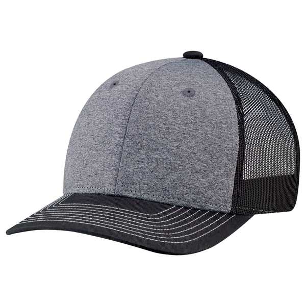 Youth Pro-Round Heather Mesh Back - Youth Pro-Round Heather Mesh Back - Image 1 of 18