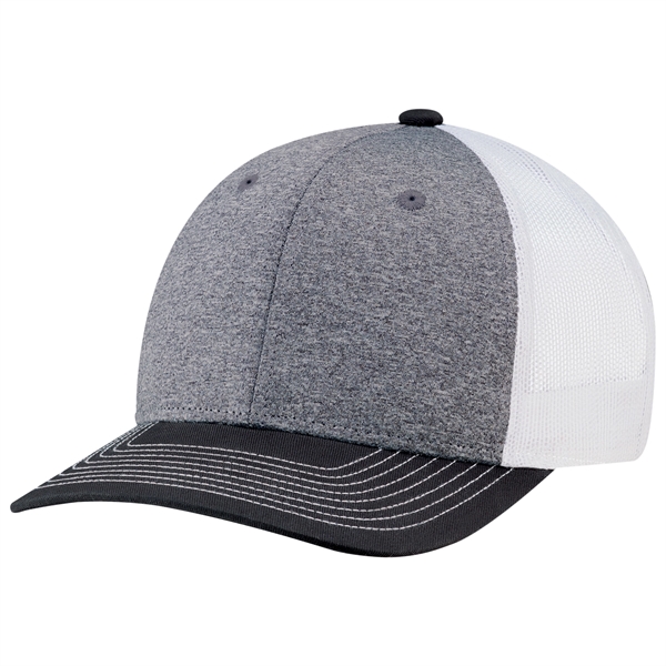 Youth Pro-Round Heather Mesh Back - Youth Pro-Round Heather Mesh Back - Image 2 of 18