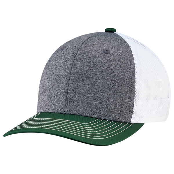 Youth Pro-Round Heather Mesh Back - Youth Pro-Round Heather Mesh Back - Image 3 of 18