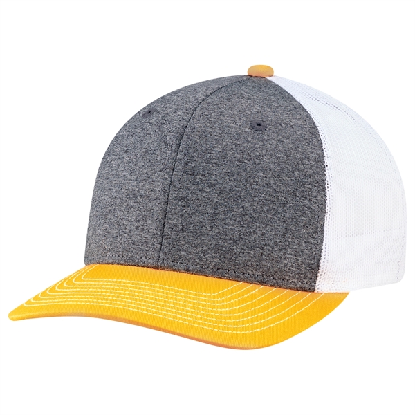 Youth Pro-Round Heather Mesh Back - Youth Pro-Round Heather Mesh Back - Image 4 of 18