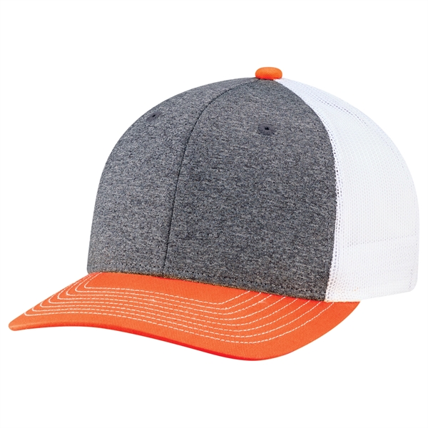Youth Pro-Round Heather Mesh Back - Youth Pro-Round Heather Mesh Back - Image 6 of 18