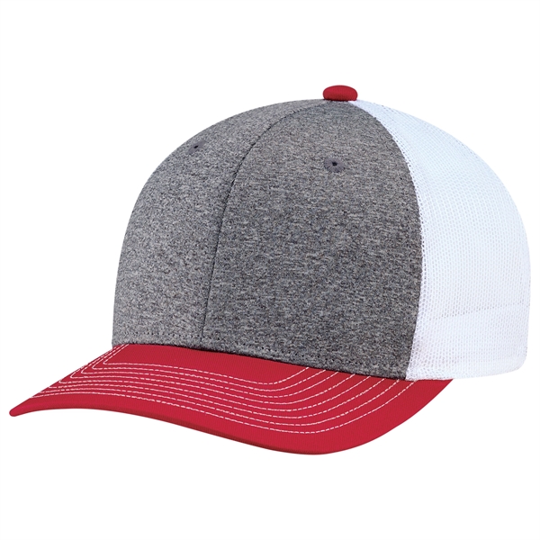 Youth Pro-Round Heather Mesh Back - Youth Pro-Round Heather Mesh Back - Image 9 of 18