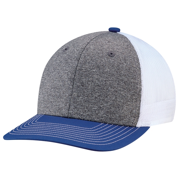 Youth Pro-Round Heather Mesh Back - Youth Pro-Round Heather Mesh Back - Image 11 of 18
