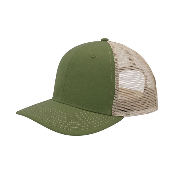 Recycled Canvas Trucker Cap - Recycled Canvas Trucker Cap - Image 4 of 14