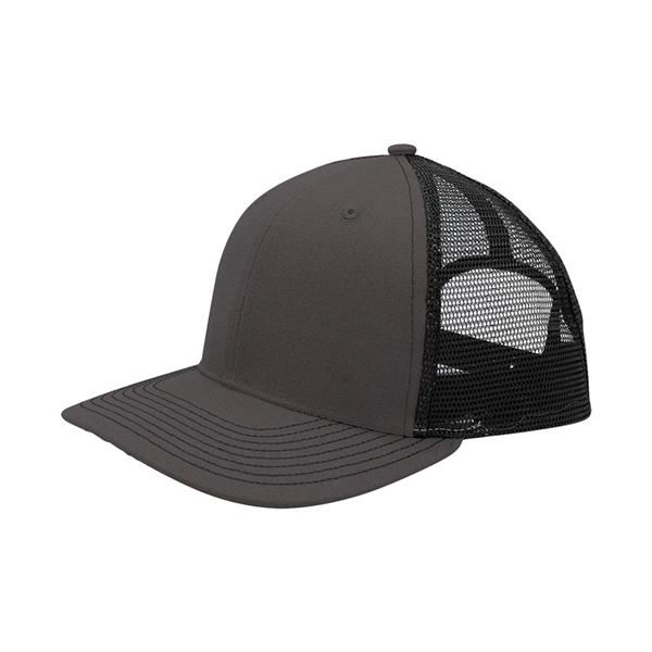 Recycled Canvas Trucker Cap - Recycled Canvas Trucker Cap - Image 5 of 14