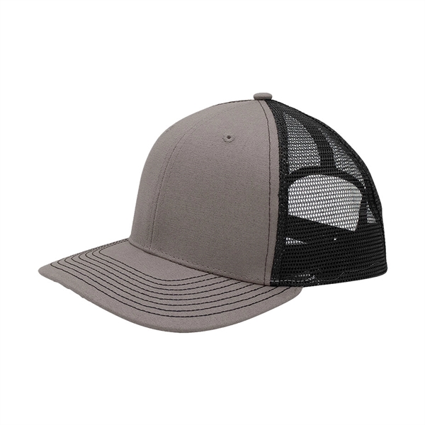 Recycled Canvas Trucker Cap - Recycled Canvas Trucker Cap - Image 6 of 14