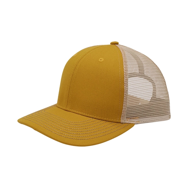 Recycled Canvas Trucker Cap - Recycled Canvas Trucker Cap - Image 7 of 14