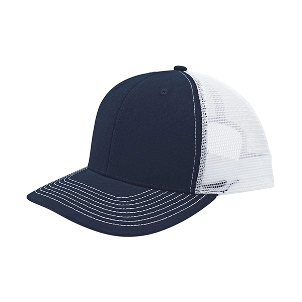 Recycled Canvas Trucker Cap - Recycled Canvas Trucker Cap - Image 8 of 14