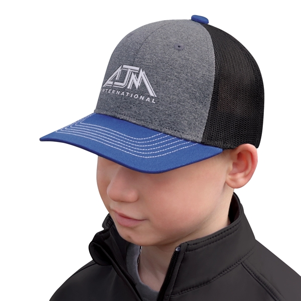 Youth Pro-Round Heather Mesh Back - Youth Pro-Round Heather Mesh Back - Image 16 of 18