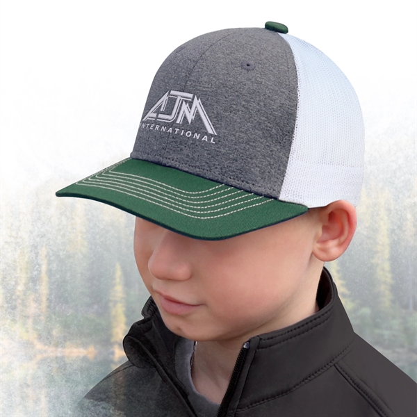 Youth Pro-Round Heather Mesh Back - Youth Pro-Round Heather Mesh Back - Image 17 of 18