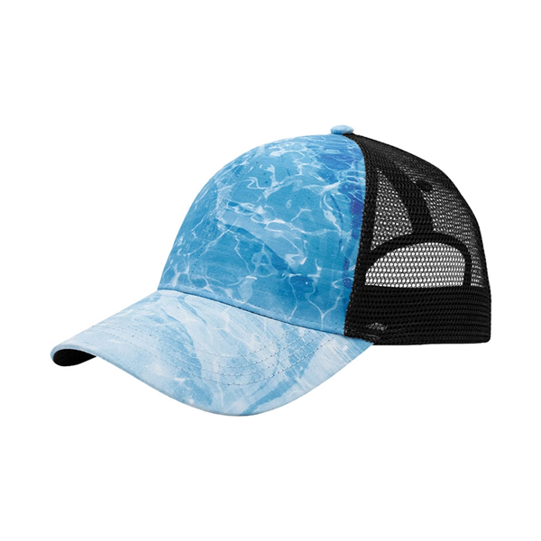 Sublimated Trucker Cap - Sublimated Trucker Cap - Image 2 of 2