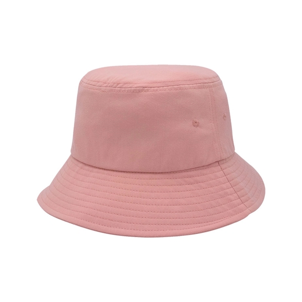 Recycled Polyester Twill Bucket Hat - Recycled Polyester Twill Bucket Hat - Image 4 of 6
