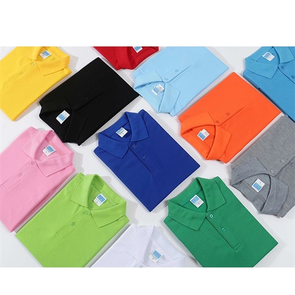 Men's Regular-fit Cotton Polo Shirt - Men's Regular-fit Cotton Polo Shirt - Image 3 of 4