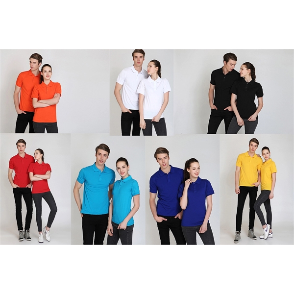 Men's Regular-fit Cotton Polo Shirt - Men's Regular-fit Cotton Polo Shirt - Image 4 of 4