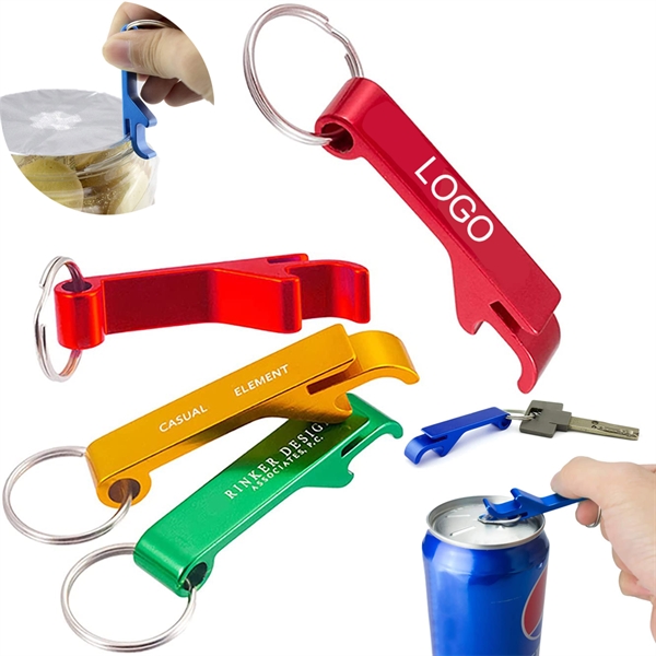 Colorful Keychain Bottle Openers - Colorful Keychain Bottle Openers - Image 0 of 2