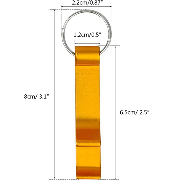 Colorful Keychain Bottle Openers - Colorful Keychain Bottle Openers - Image 2 of 2