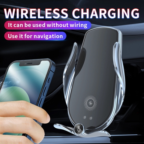 Wireless Car Phone Holder Mount Charger - Wireless Car Phone Holder Mount Charger - Image 2 of 5
