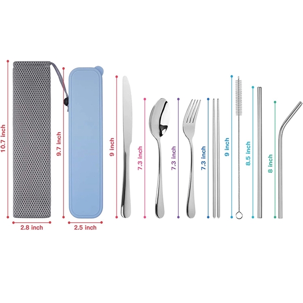 Portable Travel Camping Cutlery Set - Portable Travel Camping Cutlery Set - Image 3 of 6