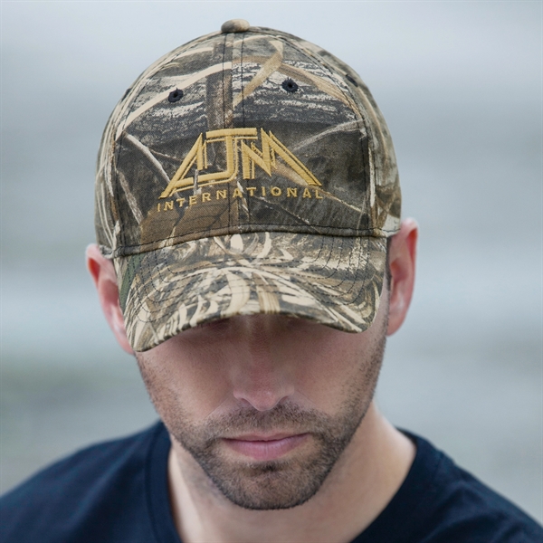 6 Panel Camouflage Hunting Cap - 6 Panel Camouflage Hunting Cap - Image 3 of 7