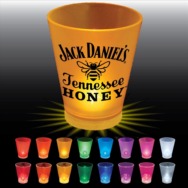 1.5 oz. Blinking Plastic Shot Glass - 1.5 oz. Blinking Plastic Shot Glass - Image 0 of 16