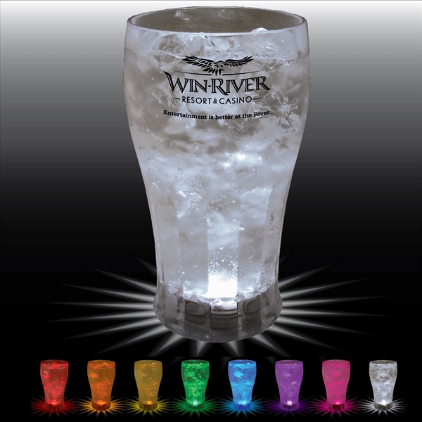12 oz. Acrylic Light-Up Traditional Soda Glass - 12 oz. Acrylic Light-Up Traditional Soda Glass - Image 0 of 8
