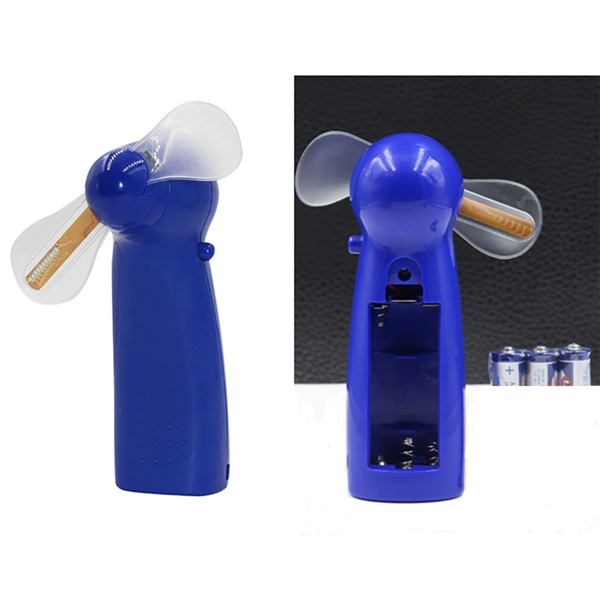 LED Message Fan Mini Handheld - LED Message Fan Mini Handheld - Image 1 of 2