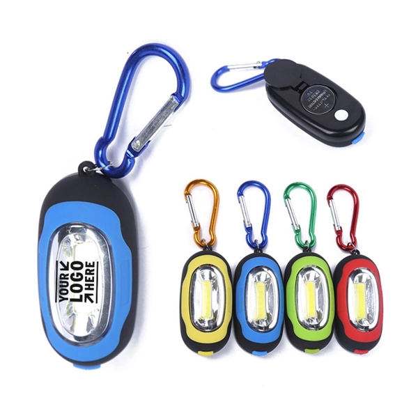 Ultra Bright COB LED Mini Camping Lamp Keychain - Ultra Bright COB LED Mini Camping Lamp Keychain - Image 0 of 2