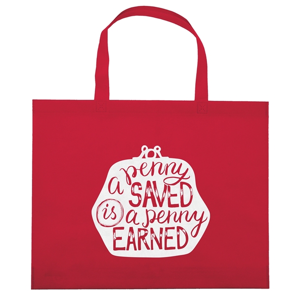 Thrifty Budget Tote - Screen Print - Thrifty Budget Tote - Screen Print - Image 18 of 19