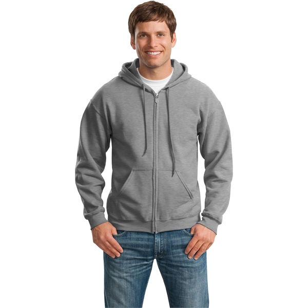 Gildan - Heavy Blend Full-Zip Hooded Sweatshirt. - Gildan - Heavy Blend Full-Zip Hooded Sweatshirt. - Image 3 of 93