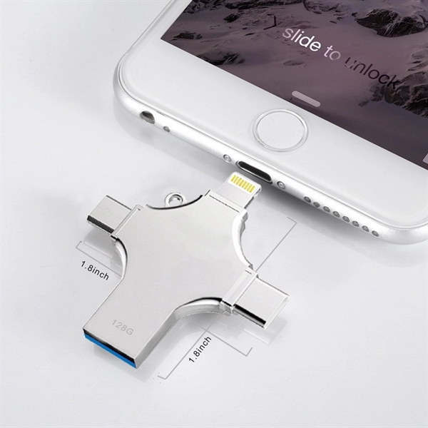 4 in 1 OTG USB Flash Drive 2.0 3.0 - 4 in 1 OTG USB Flash Drive 2.0 3.0 - Image 3 of 4