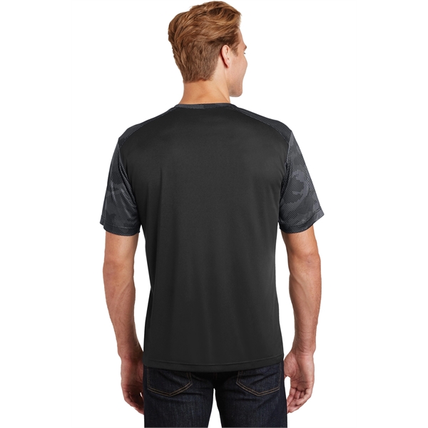 Sport-Tek CamoHex Colorblock Tee. - Sport-Tek CamoHex Colorblock Tee. - Image 26 of 30