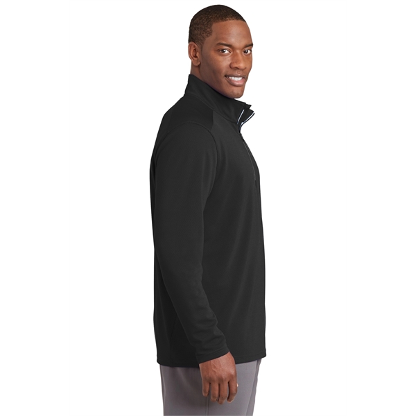 Sport-Tek Sport-Wick Textured 1/4-Zip Pullover. - Sport-Tek Sport-Wick Textured 1/4-Zip Pullover. - Image 21 of 30