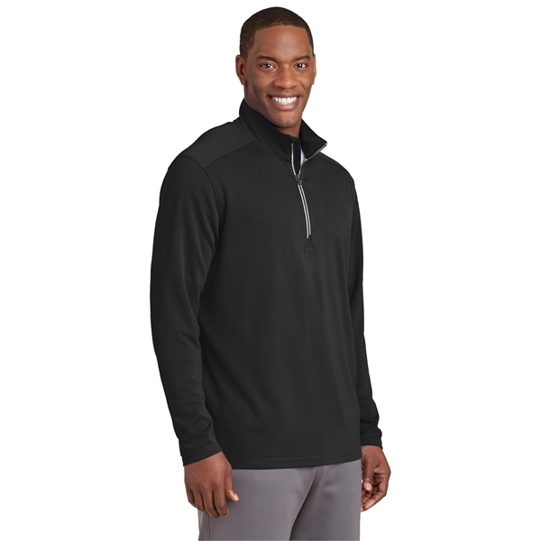 Sport-Tek Sport-Wick Textured 1/4-Zip Pullover. - Sport-Tek Sport-Wick Textured 1/4-Zip Pullover. - Image 29 of 30