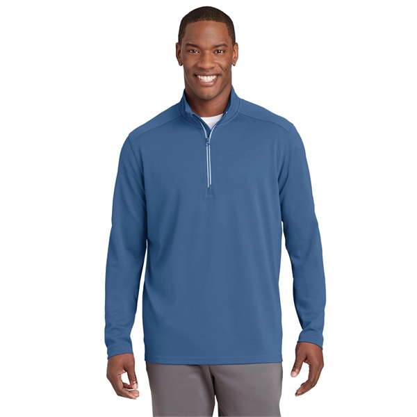 Sport-Tek Sport-Wick Textured 1/4-Zip Pullover. - Sport-Tek Sport-Wick Textured 1/4-Zip Pullover. - Image 22 of 30