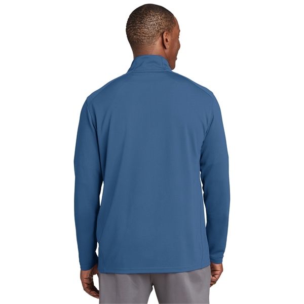 Sport-Tek Sport-Wick Textured 1/4-Zip Pullover. - Sport-Tek Sport-Wick Textured 1/4-Zip Pullover. - Image 2 of 30