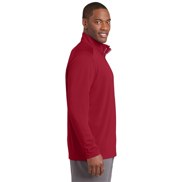 Sport-Tek Sport-Wick Textured 1/4-Zip Pullover. - Sport-Tek Sport-Wick Textured 1/4-Zip Pullover. - Image 6 of 30