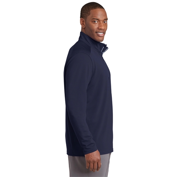 Sport-Tek Sport-Wick Textured 1/4-Zip Pullover. - Sport-Tek Sport-Wick Textured 1/4-Zip Pullover. - Image 14 of 30