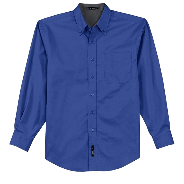 Port Authority Tall Long Sleeve Easy Care Shirt. - Port Authority Tall Long Sleeve Easy Care Shirt. - Image 120 of 130