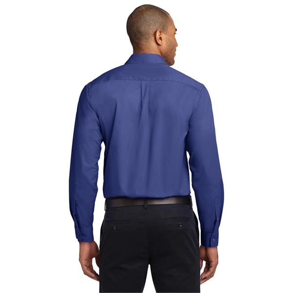 Port Authority Tall Long Sleeve Easy Care Shirt. - Port Authority Tall Long Sleeve Easy Care Shirt. - Image 122 of 130