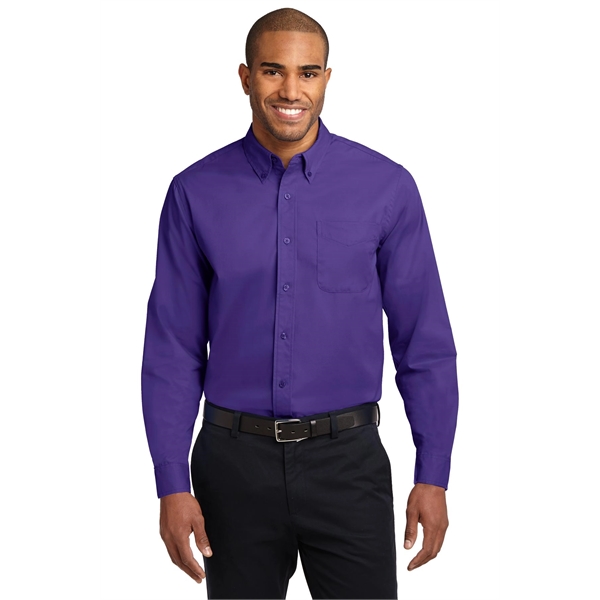 Port Authority Tall Long Sleeve Easy Care Shirt. - Port Authority Tall Long Sleeve Easy Care Shirt. - Image 129 of 130