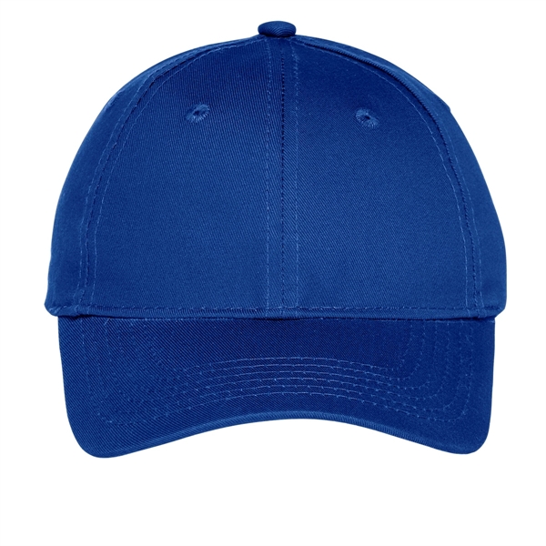 Port & Co Youth Six-Panel Unstructured Twill Cap. - Port & Co Youth Six-Panel Unstructured Twill Cap. - Image 12 of 22