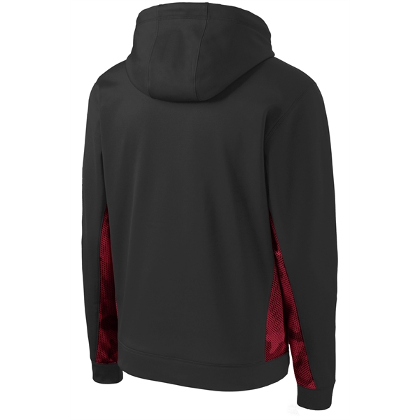Sport-Tek Youth Sport-Wick CamoHex Fleece Colorblock Hood... - Sport-Tek Youth Sport-Wick CamoHex Fleece Colorblock Hood... - Image 9 of 24