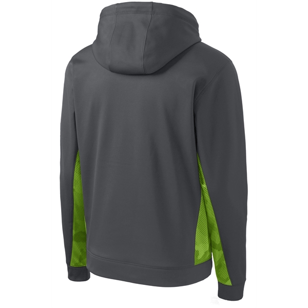 Sport-Tek Youth Sport-Wick CamoHex Fleece Colorblock Hood... - Sport-Tek Youth Sport-Wick CamoHex Fleece Colorblock Hood... - Image 19 of 24