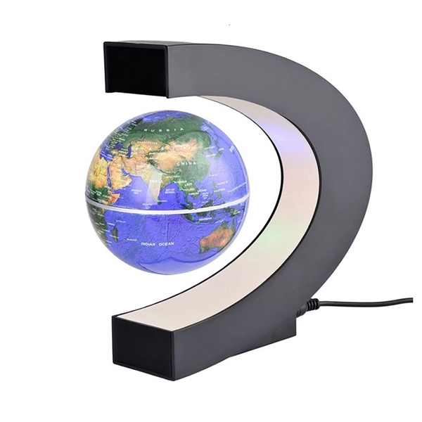 Levitation Floating Globe with LED Lights - Levitation Floating Globe with LED Lights - Image 1 of 4